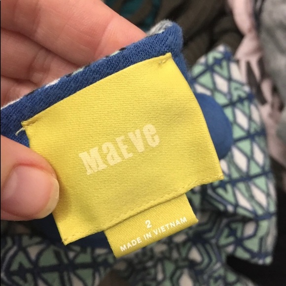 Maeve geometric print cutout sleeveless dress - Picture 4 of 4